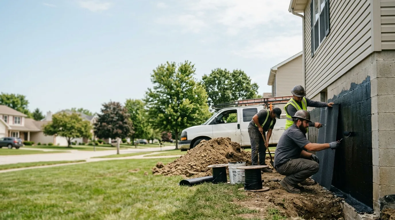 Basement Waterproofing in Pleasant Hill, IL near me